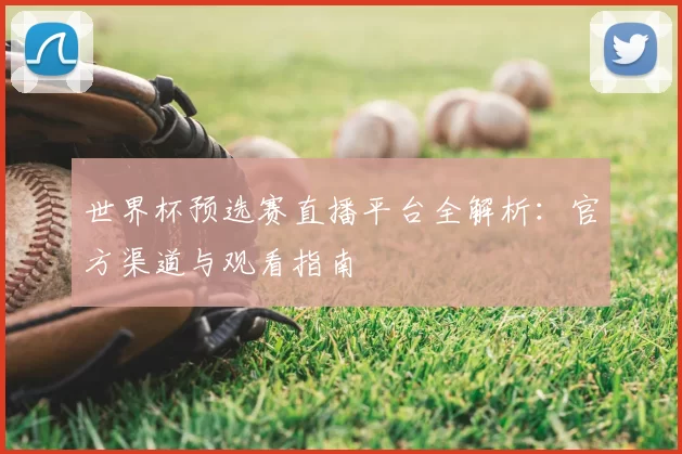 世界杯预选赛直播平台全解析:官方渠道与观看指南