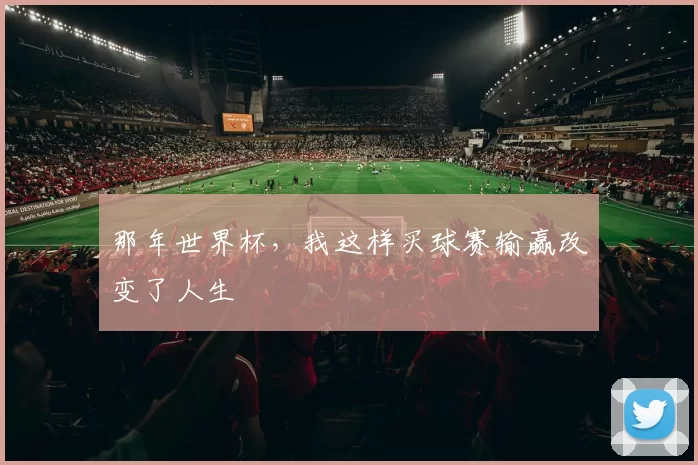 那年世界杯,我这样买球赛输赢改变了人生